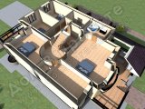 Проект дома ПД-015 3D План 6
